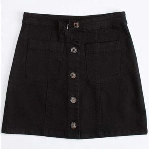 Tilly’s black skirt